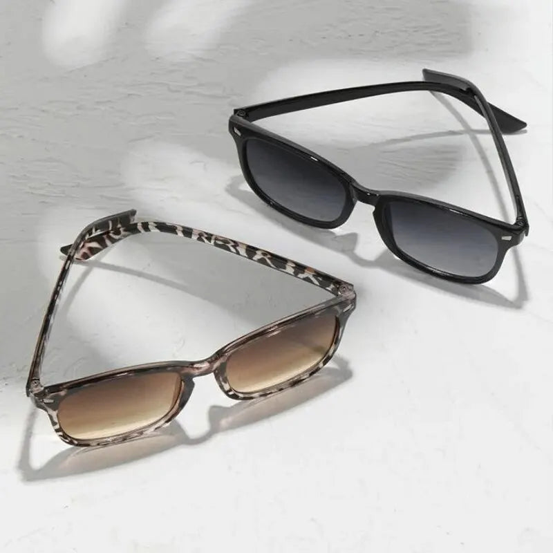 2 pairs Square Sunglasses ladies
