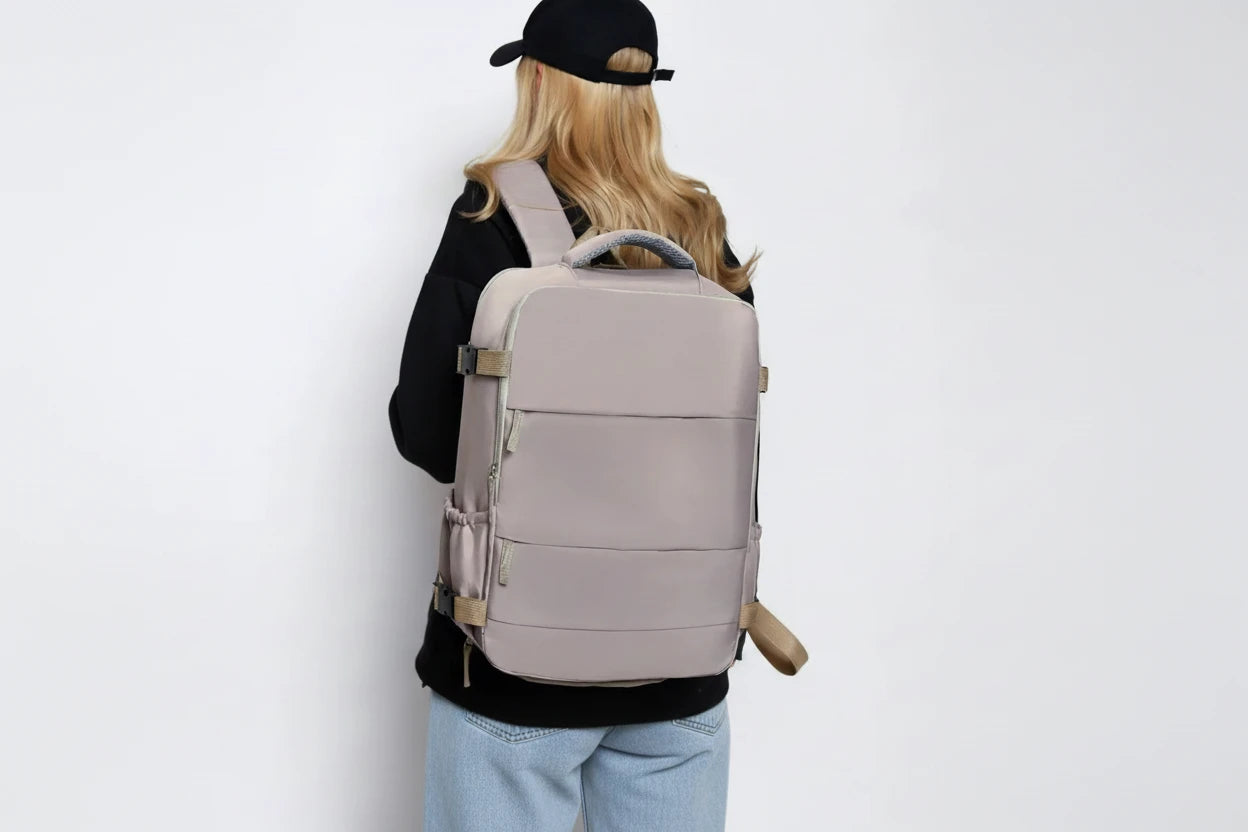 Leisure Lightweight Backpack Travel Backpack Female  male New Backpack Student Schoolbag Large Capacity Travel Commuter Luggage carry on case under airplane seat bag