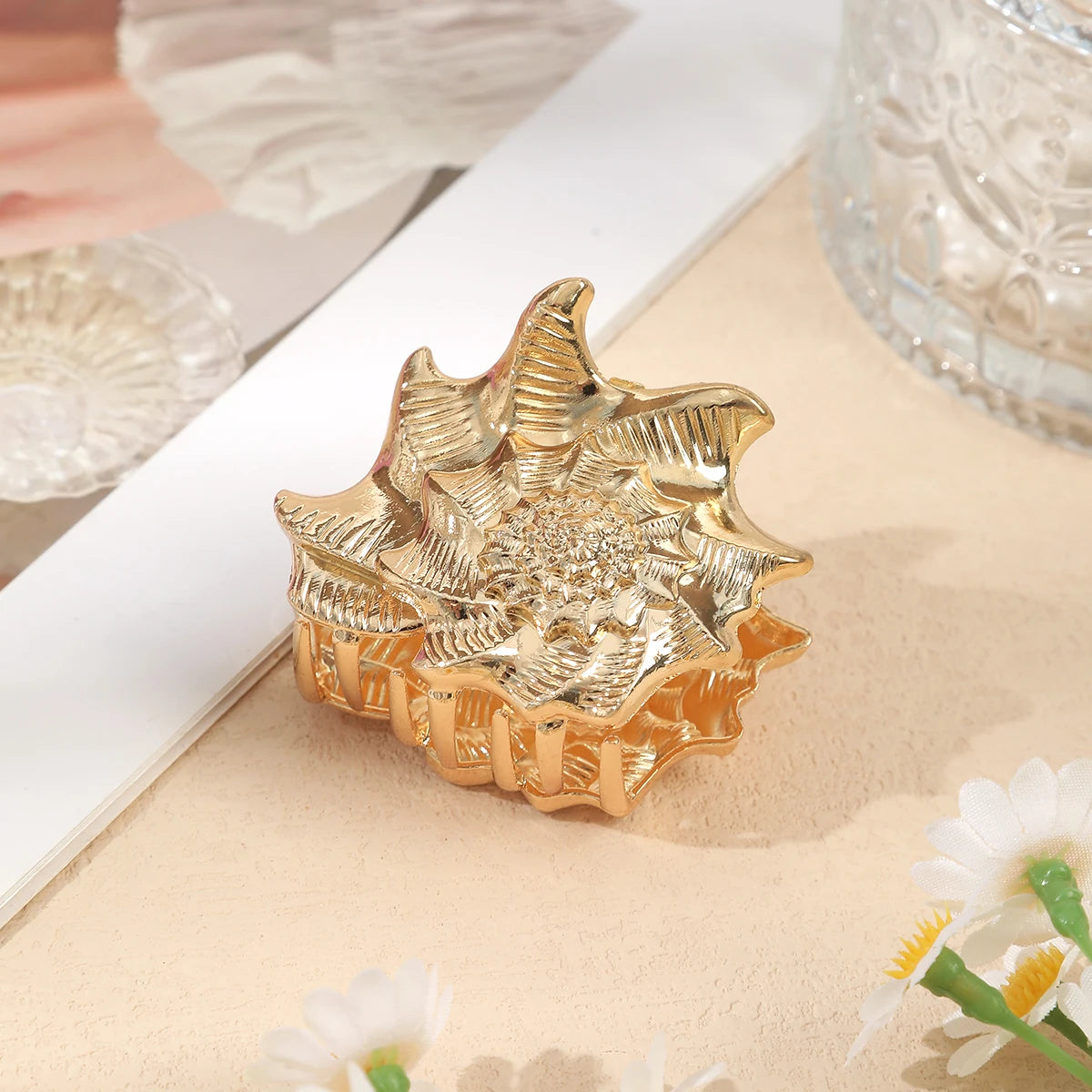 Starfish -jellyfish -octopus mini Hair Claw Clip