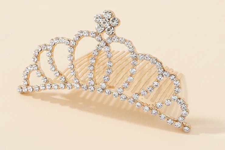 Bridal Tiara Hair Comb Crown Headband Ornaments Fashion Accessories Headwear Wedding Jewelry Hair Styling Accessories Gift