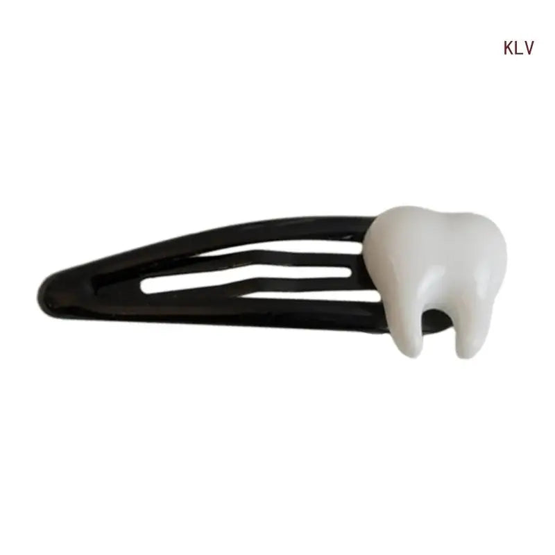Tooth  Clip Hairpin  Girls Ornaments Headdress Hair Accessories slides  Barrettes Clip Bangs Hairpin dentist Peggy’s