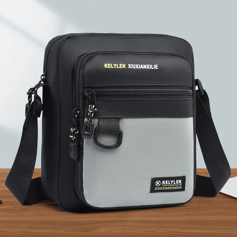 2025 New Outdoor Sports Large Capaci Bapa Mobile Phone Bag Men's Ox Cloth Waterproof Single oulder Slant Bag