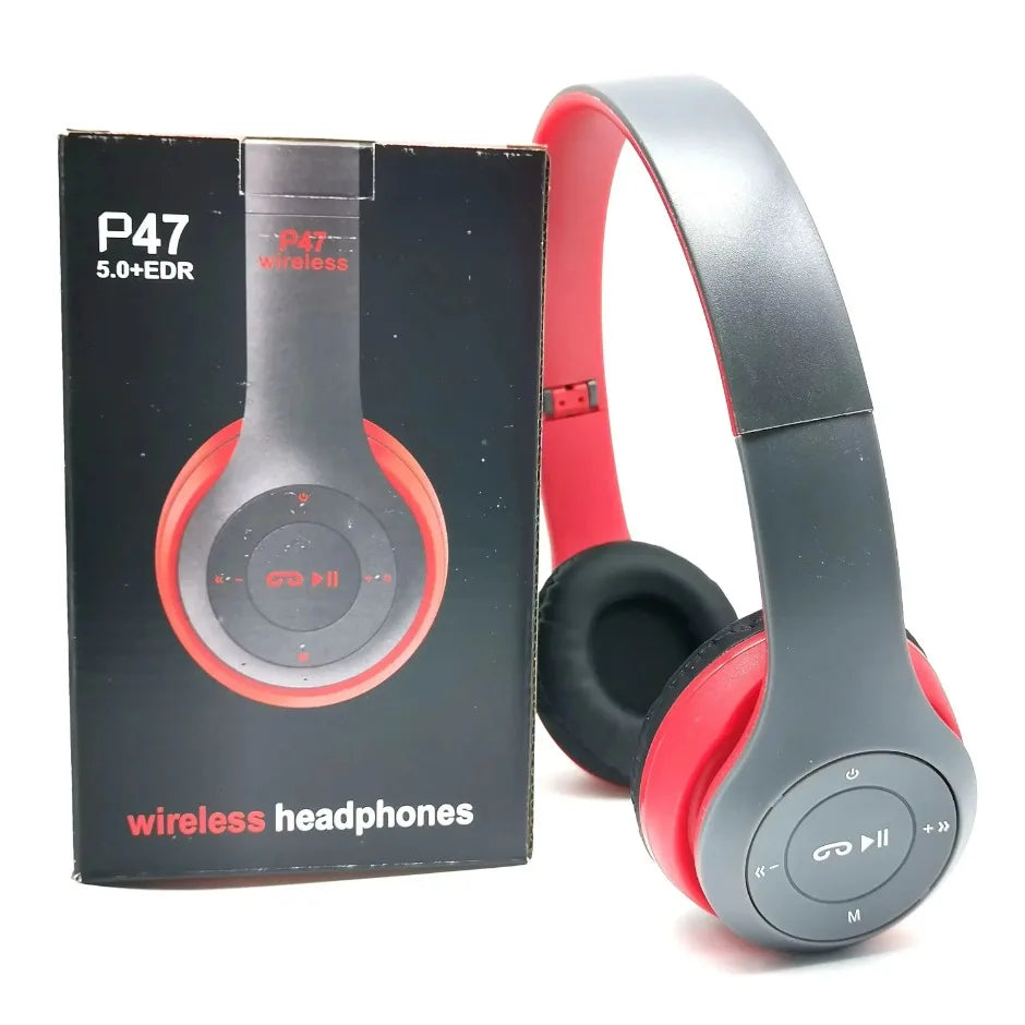 Portable headphones Foldable Wireless Bluetooth 5.0 Headset For Bluetooth connection TF Card slot