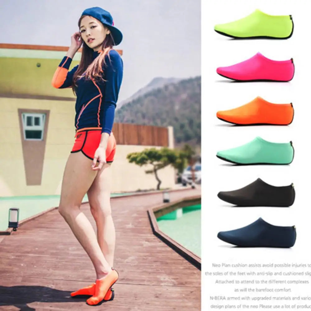 Water Sports Shoes Summer Beach Diving Sport Scuba Socks Non-Slip Barefoot Protector Skin Shoes