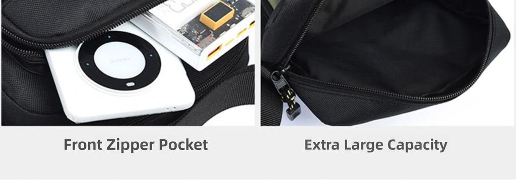 2025 New Outdoor Sports Large Capaci Bapa Mobile Phone Bag Men's Ox Cloth Waterproof Single oulder Slant Bag