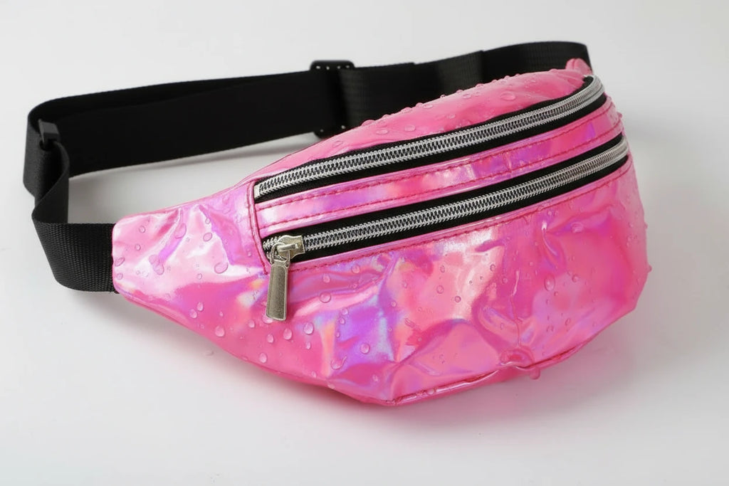 Waist Bag Laser Belt Bag Holographic Fanny Pack Designer Cute Waist Packs Bum Bag Party Travel Fashion Girls Shoulder Glitter