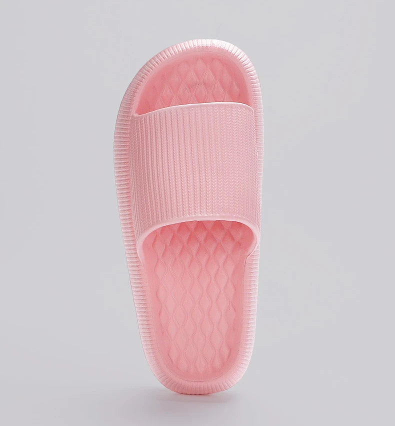 New Soft Platform Slippers for Women 2024 Summer Thick Bottom Cloud Slides Woman EVA Light Non-Slip Flip Flops Plus Size 45