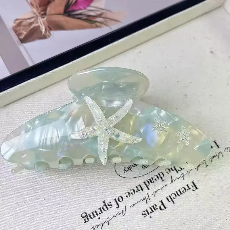 Starfish claw clip