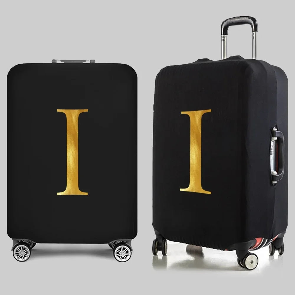 Fashion Travel Essentials Luggage Cover 26 Letters Print 18-32 Inch Holiday Traveling Accessories Trolley Elastic Suitcase Case cover