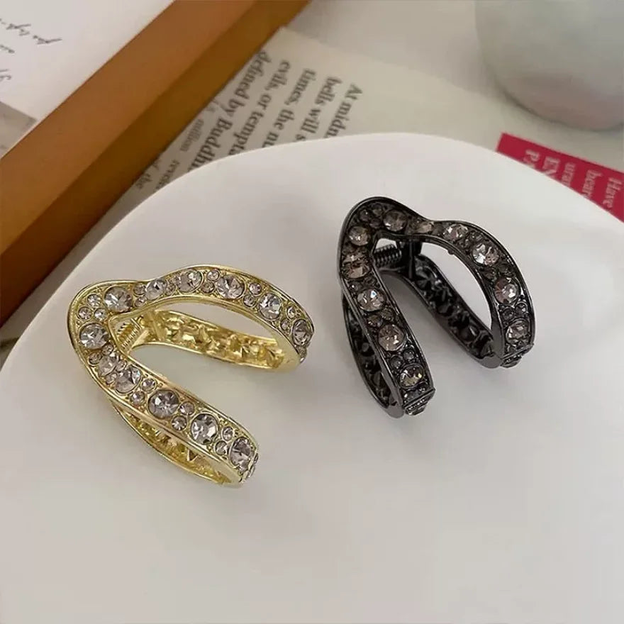 Mini Rhinestone Hair Clip