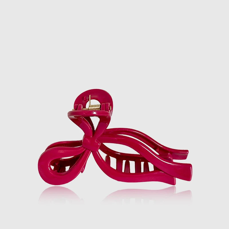 Soft Silicone Bow Hair claw Clip