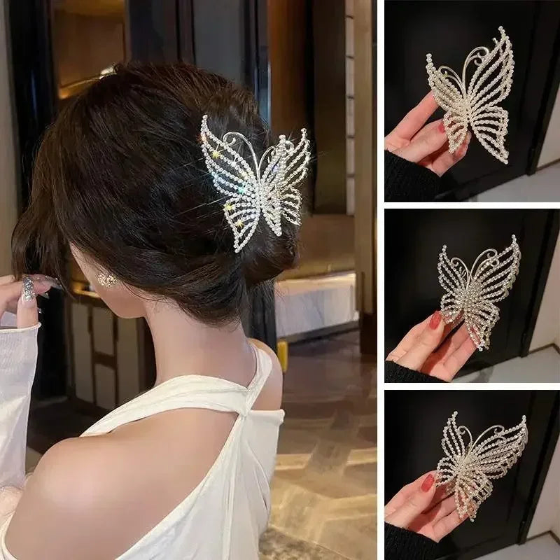 Butterfly Hair Claw Clip