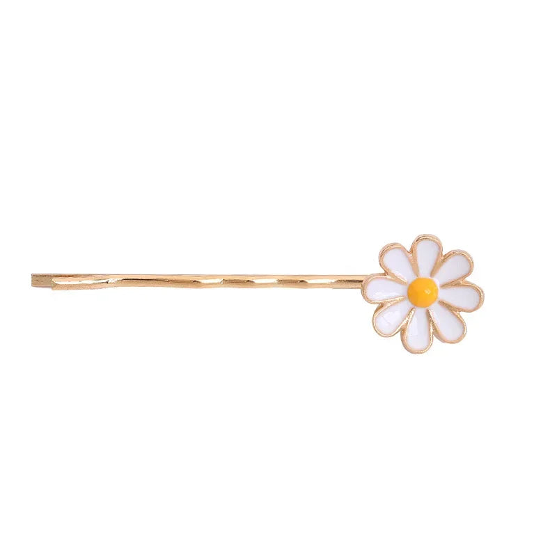flower Daisy Hair slide clip