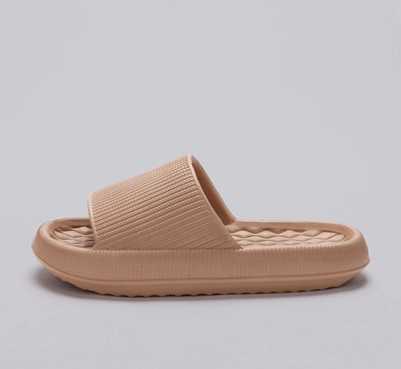 New Soft Platform Slippers for Women 2024 Summer Thick Bottom Cloud Slides Woman EVA Light Non-Slip Flip Flops Plus Size 45
