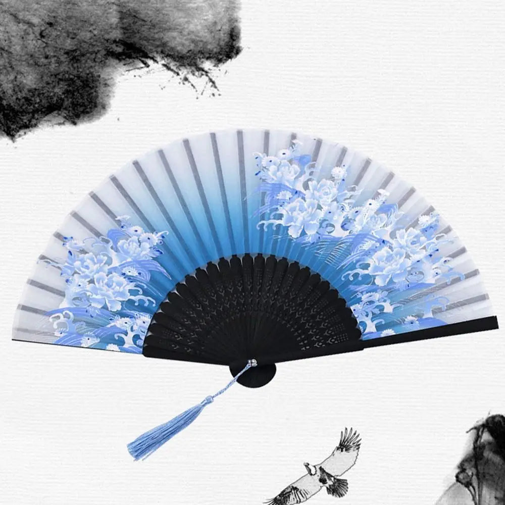 Bamboo Chinese Style Folding  Hand Fan