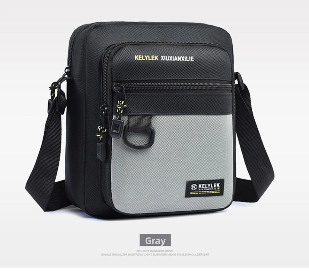 2025 New Outdoor Sports Large Capaci Bapa Mobile Phone Bag Men's Ox Cloth Waterproof Single oulder Slant Bag