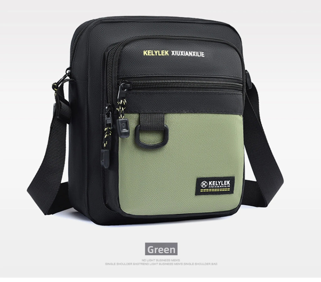 2025 New Outdoor Sports Large Capaci Bapa Mobile Phone Bag Men's Ox Cloth Waterproof Single oulder Slant Bag