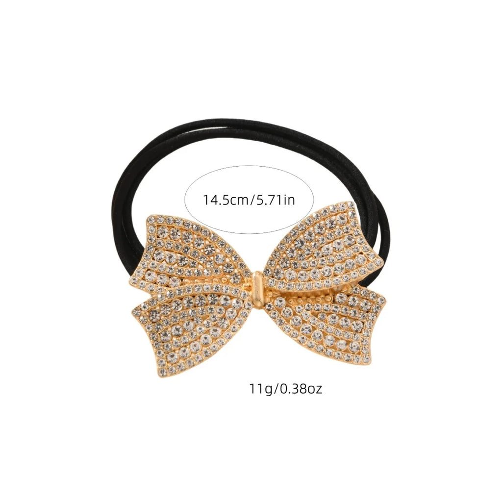 Hair bobble Diamanté bow
