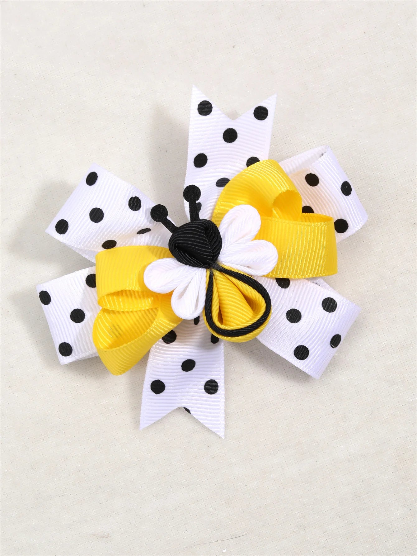 Hair Clips Unique Bee Hair Bows For Girls Stack Dot Hair Clips Fashion Kids Hairpins Barrettes Children Hair Accessories