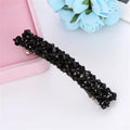 Sweet Colour  Crystal Hair Clips Spring Hair Grip Beads Hair Barrettes For Women Girl Fashion Simple Hair Accessories Headwear hair up hair