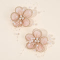 2Pcs Chiffon Floral Hairpins Sweet Flower Coral Fairies Hair Clip Princess BarrettesFor Girl Kids Women Accessories Headwear