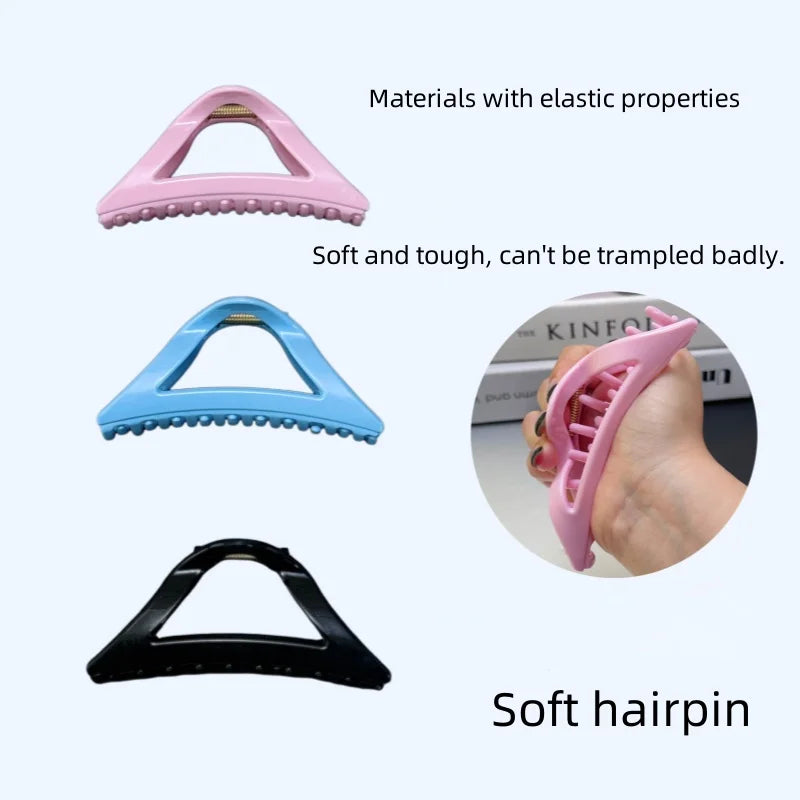 Silicone claw clips Clip Durable Soft