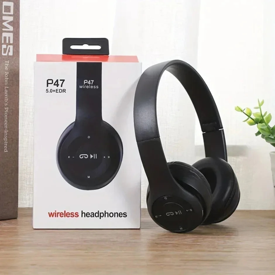 Portable headphones Foldable Wireless Bluetooth 5.0 Headset For Bluetooth connection TF Card slot