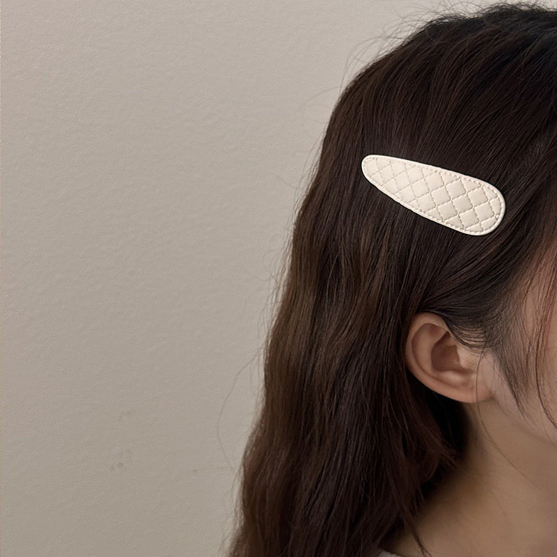 Retro Style Diamond Pattern Side Clips Hairpin For Women Girls Child Hairpins Barrettes Hair Accessories Headwear slide clips
