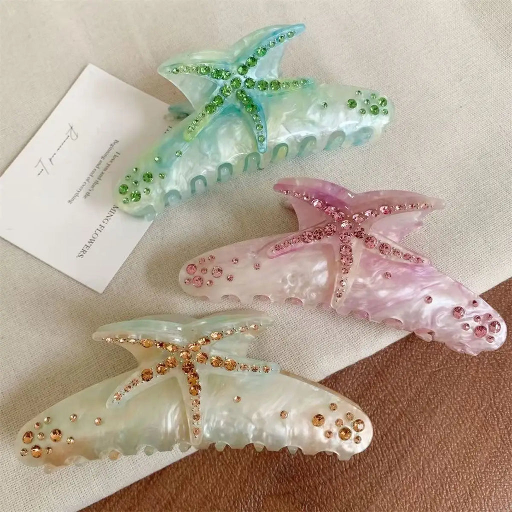 Starfish claw clip