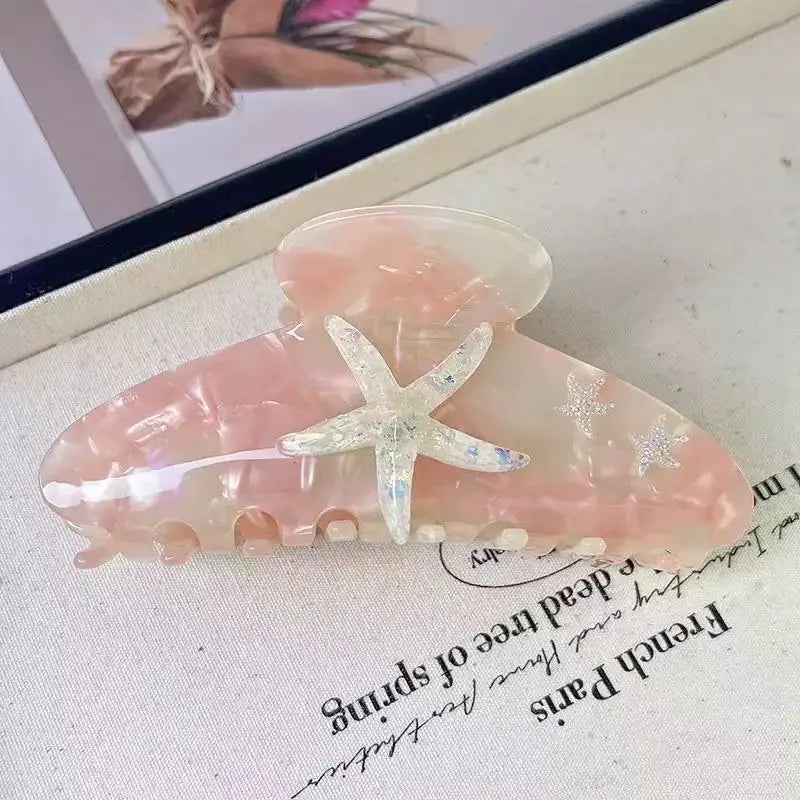 Starfish claw clip