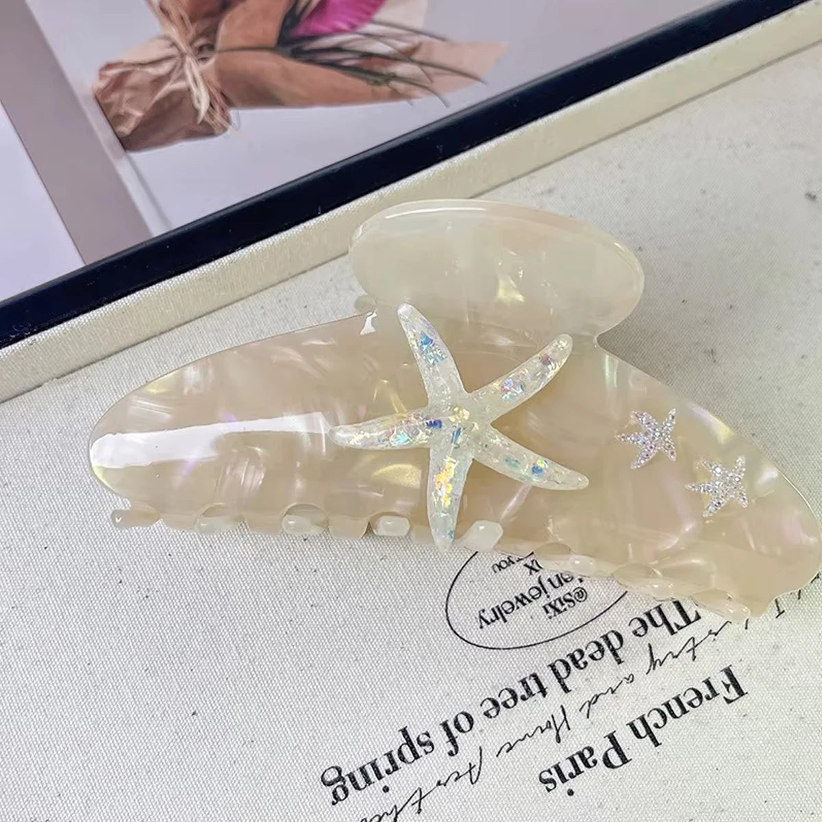 Starfish claw clip