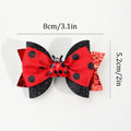 2 Pieces/pack Ladybug Pattern Hair Clips Hair Accessories for Girls Kids Hair Pin Headwear Hairbows Ideal Gift for Girls ladybird