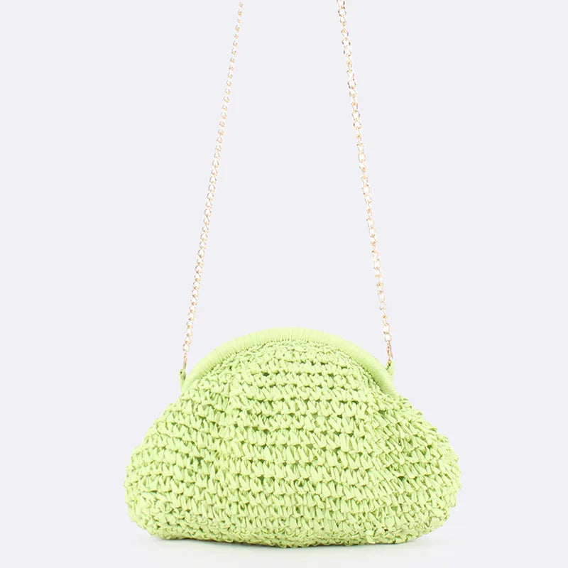 Straw Weaving Crossbody bag