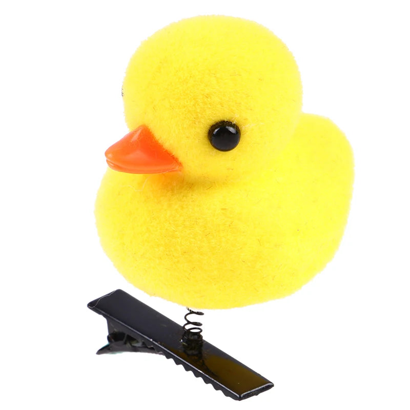 1 Pcs Little Yellow Duck Hairpin For Children Gift Funny Christmas Gift Cute Spring Headdress