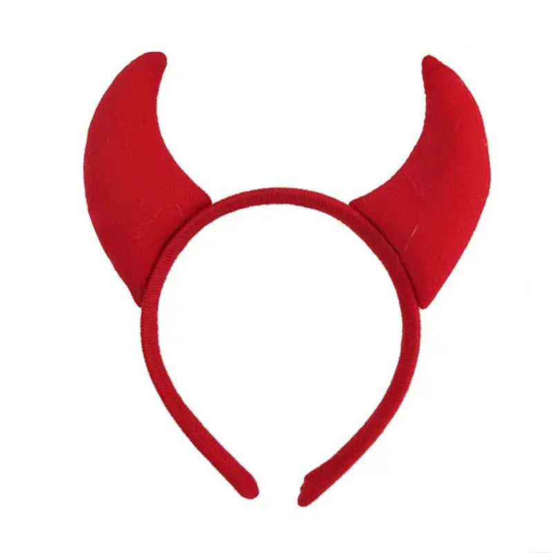 Funny Devil Ears Headband Horns Ear Children Headbands Halloween Party Adults devil