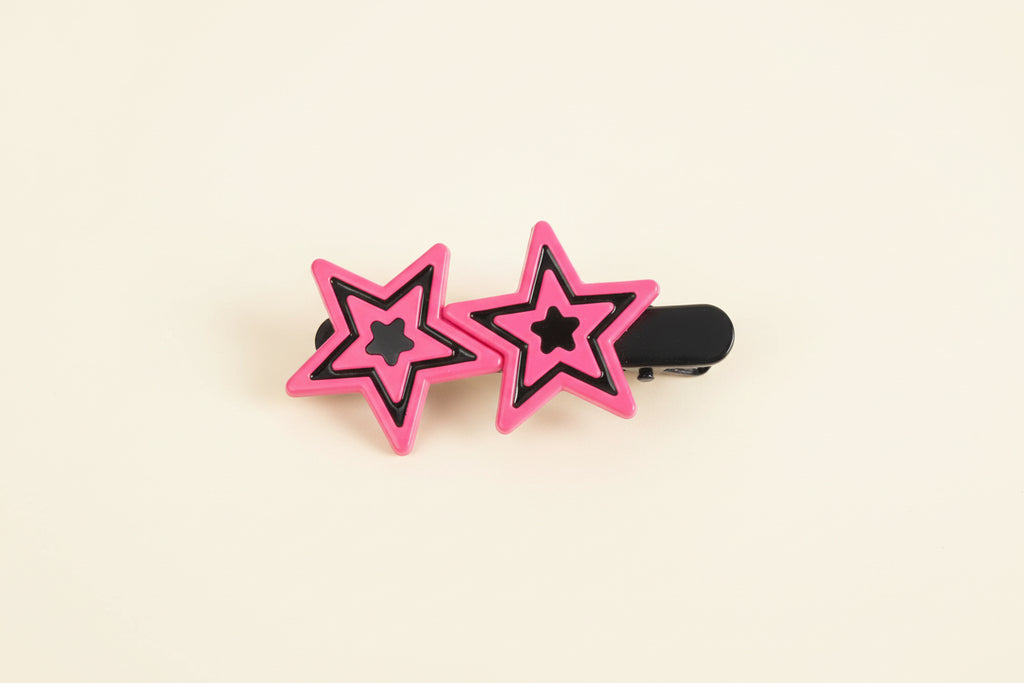 Star Hairpin Shiny Star Hair Clips New Fashion Side Bang Duck Mouth Clip Hair Accessories For Cool Girls stars  slide clips