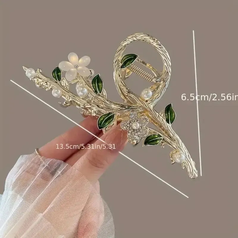 Fashion Cute Flower Alloy Hairclips For Women Multicolour Metal Hairclip Party Everyday flowers well made not cheap plastic these are metal strong clips ideal for holidays beach cruises days out and special occasions sunflower Italy holiday